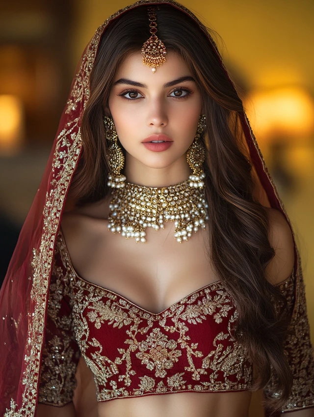 Rajasthani Maharani Portraits: Midjourney v5.2 to v7.0 Evolution - v6.1 - Image 2