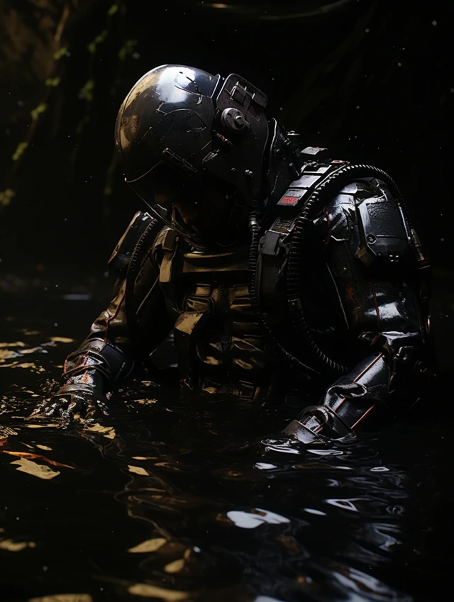 MidJourney Evolution: Photorealistic Astronaut Despair Images - v5.2 - Image 2