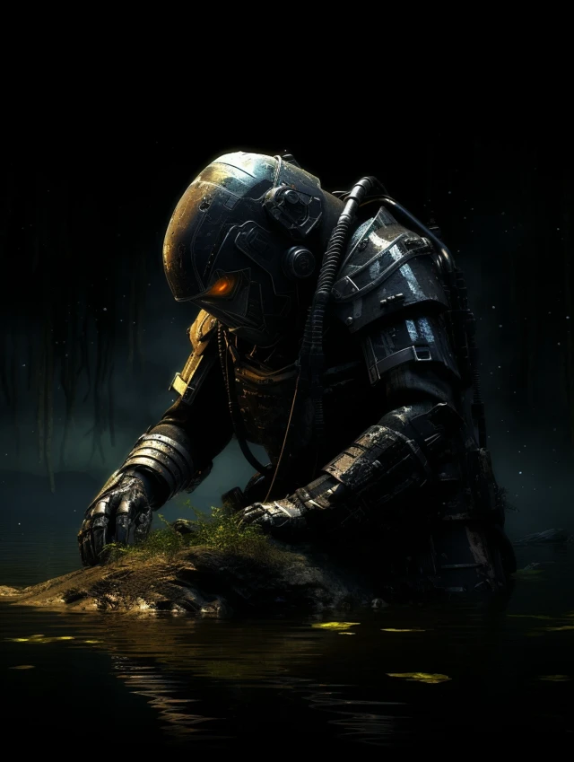 MidJourney Evolution: Photorealistic Astronaut Despair Images - v5.2 - Image 3