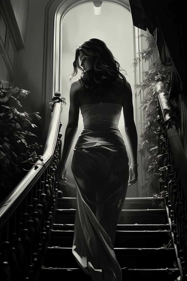 Midjourney Film Noir Comic Art: v5.2 v6.1 v7.0 Compared - v5.2 - Image 2