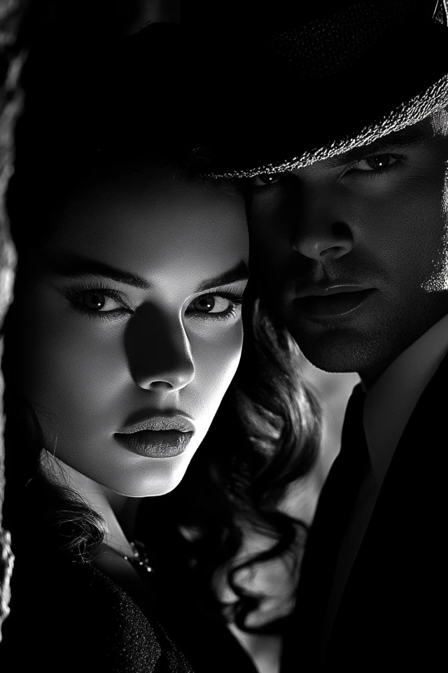 Midjourney Film Noir Comic Art: v5.2 v6.1 v7.0 Compared - v6.1 - Image 4