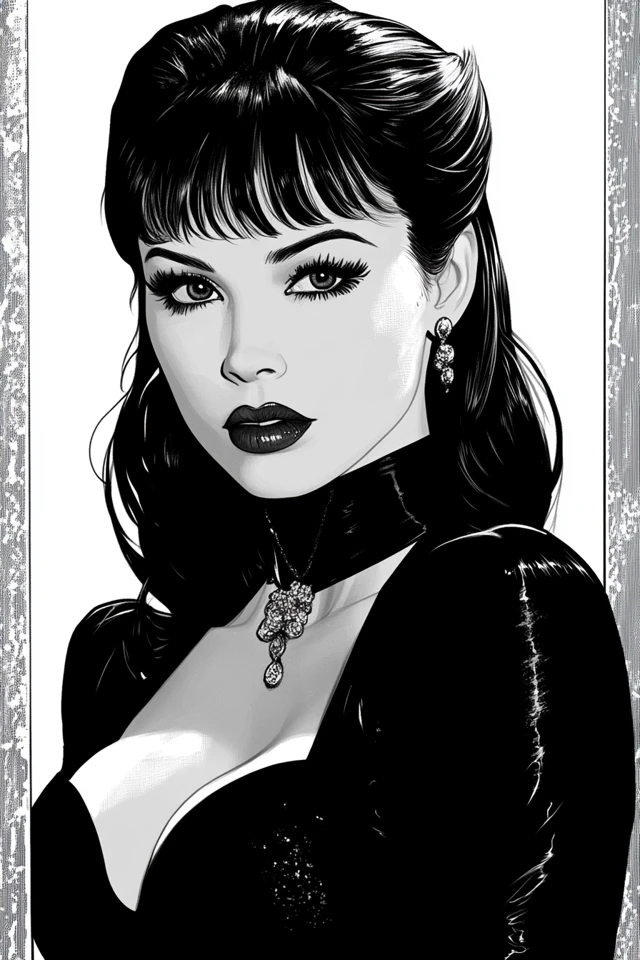 Midjourney Film Noir Comic Art: v5.2 v6.1 v7.0 Compared - v6.1 - Image 2