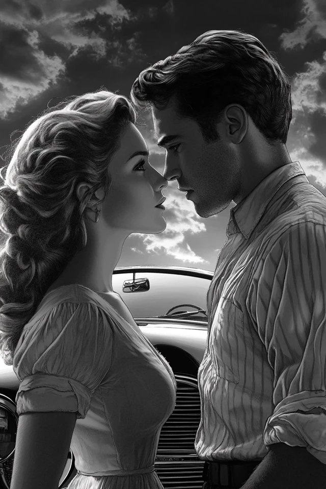 Midjourney Film Noir Comic Art: v5.2 v6.1 v7.0 Compared - v6.1 - Image 3