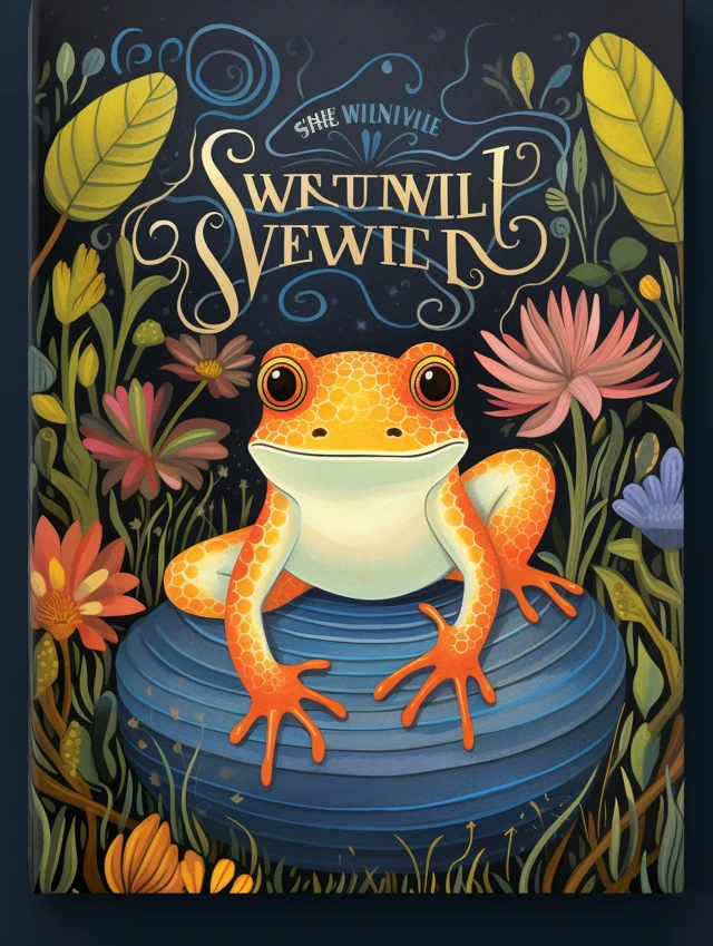 Oliver Jeffers AI Frog Art: Midjourney v5.2-v7 Comparison - v5.2 - Image 4