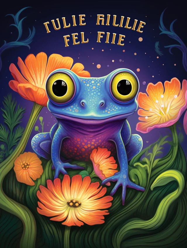 Oliver Jeffers AI Frog Art: Midjourney v5.2-v7 Comparison - v5.2 - Image 2