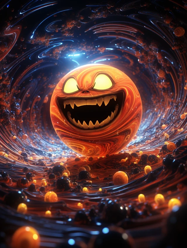 Psychedelic Daruma Doll AI Art: Midjourney v5-v7 Tested - v5.2 - Image 3