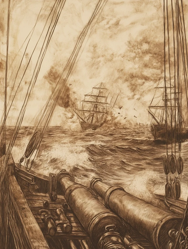 Comparing MidJourney’s Sepia Lovecraftian Horror Art Evolution - v6.1 - Image 2