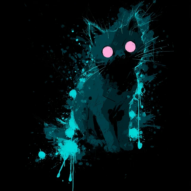 MidJourney Street Art Cat T-Shirt Design Showdown - v7.0 - Image 3