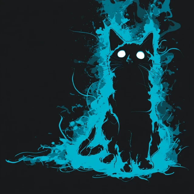 MidJourney Street Art Cat T-Shirt Design Showdown - v7.0 - Image 4