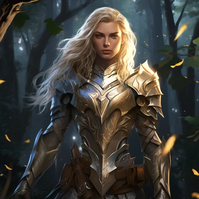 Elven Warrior Design: Midjourney v5.2, v6.1, v7.0 Compared - v5.2 - Image 2