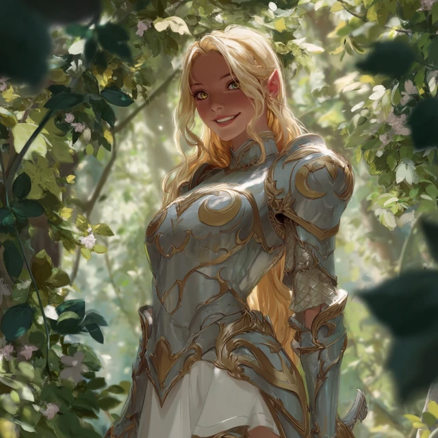 Elven Warrior Design: Midjourney v5.2, v6.1, v7.0 Compared - v7.0 - Image 3