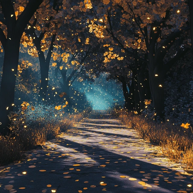 MidJourney Festive Forest Path Comic Art: v5.2-v7.0 Review - v6.1 - Image 3