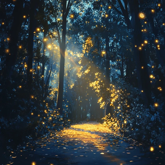 MidJourney Festive Forest Path Comic Art: v5.2-v7.0 Review - v6.1 - Image 4