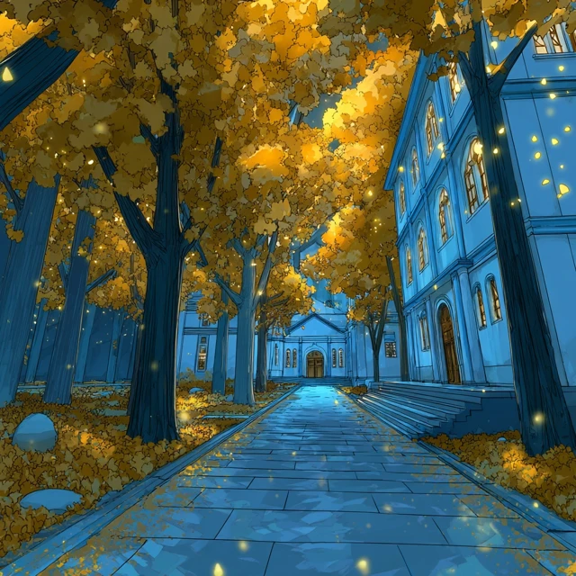 MidJourney Festive Forest Path Comic Art: v5.2-v7.0 Review - v7.0 - Image 4