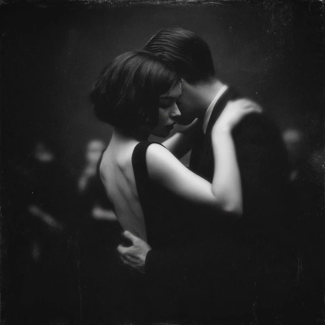 MJ v5.2-v7: Romantic Embrace AI Art Generation - v7.0 - Image 3