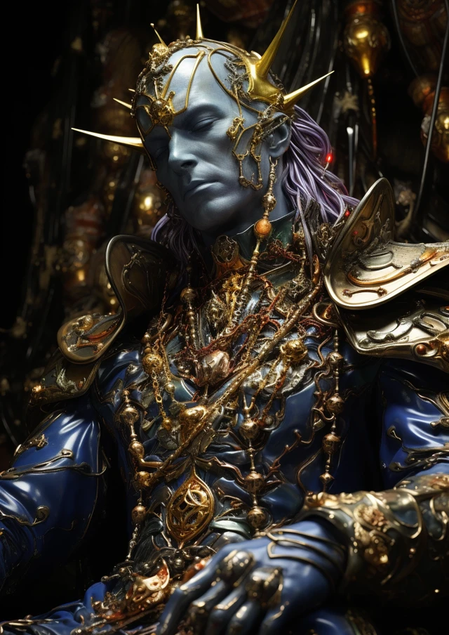 Cyberpunk Hades: MidJourney’s Evolution of Digital Underworld - v5.2 - Image 1