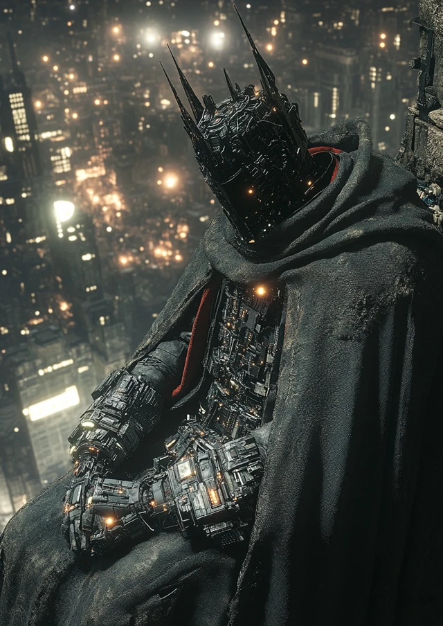 Cyberpunk Hades: MidJourney’s Evolution of Digital Underworld - v6.1 - Image 3