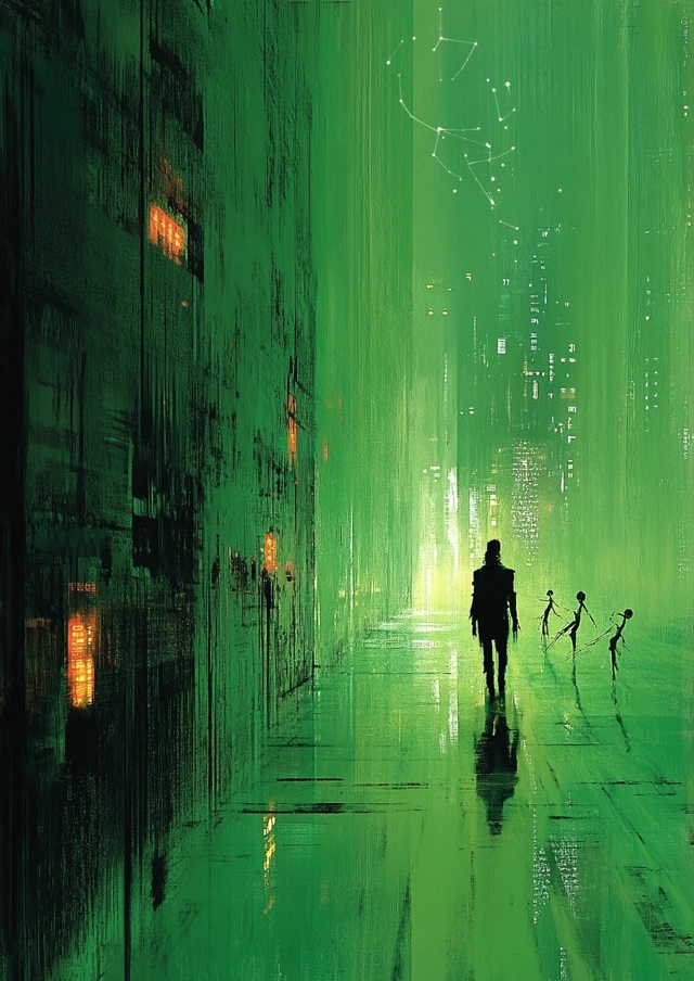Cyberpunk Hades: MidJourney’s Evolution of Digital Underworld - v6.1 - Image 4