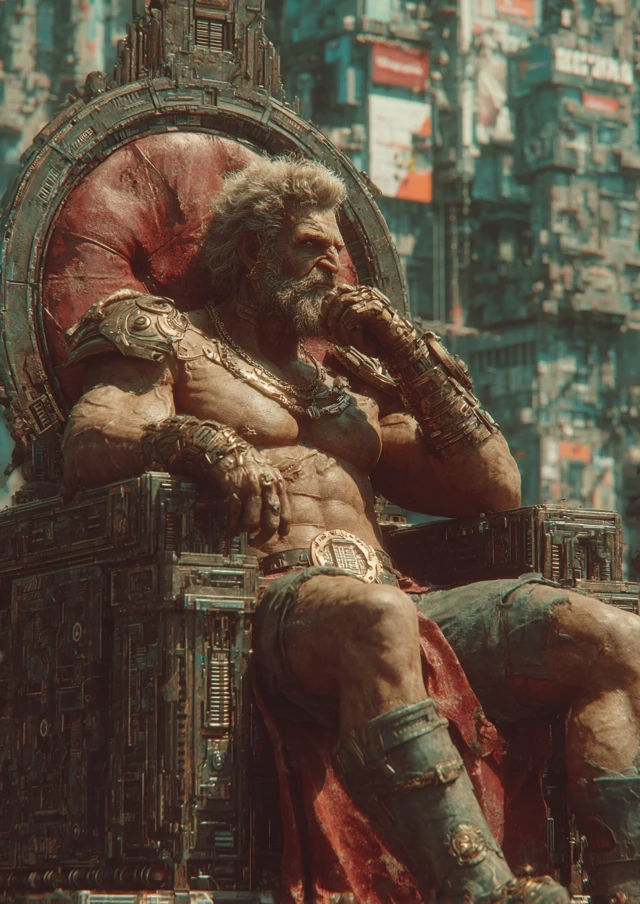 Cyberpunk Hades: MidJourney’s Evolution of Digital Underworld - v7.0 - Image 4