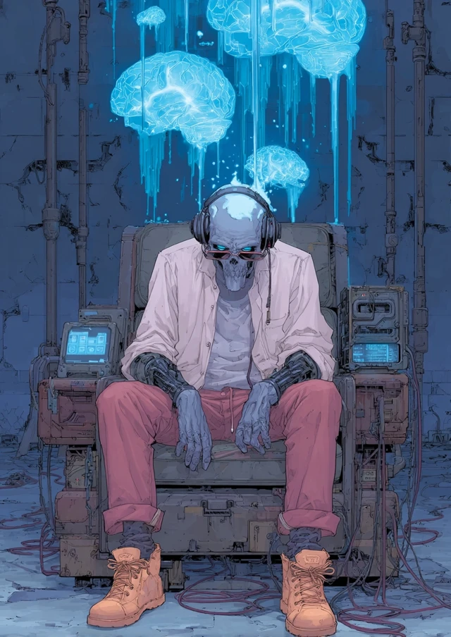 Cyberpunk Hades: MidJourney’s Evolution of Digital Underworld - v7.0 - Image 3