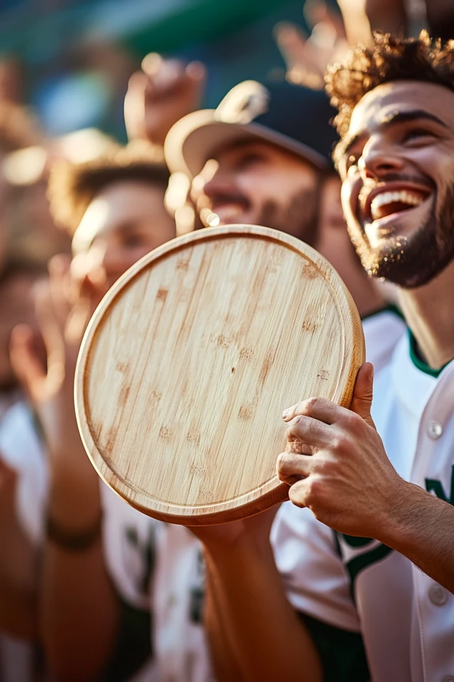 Best AI Wooden Serving Board Mockup: MJ v5.2-v7 Review - v6.1 - Image 4