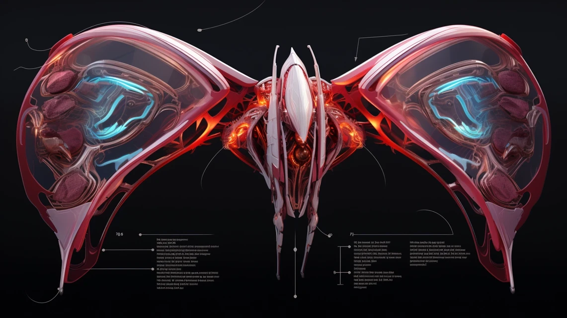 MidJourney Evolution: 3D Biomechanical Wing City Models - v5.2 - Image 2