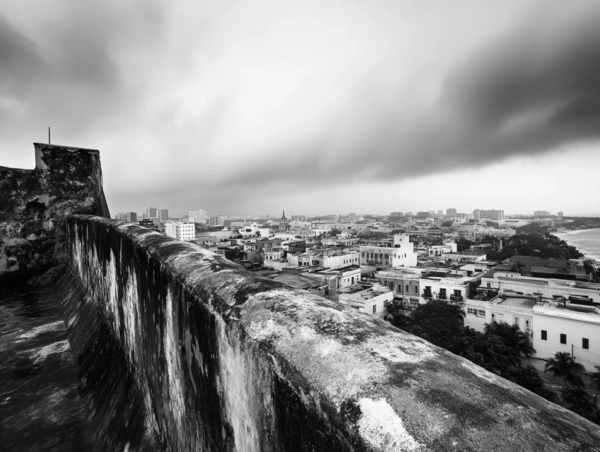 Midjourney: Crafting Atmospheric B&W Urban Photography - v6.1 - Image 4