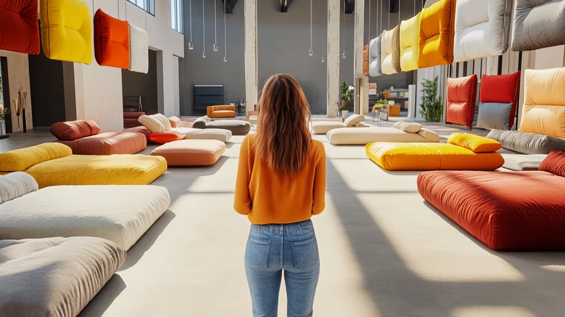 MidJourney Evolution: Surreal Furniture Showroom Experience - v6.1 - Image 2