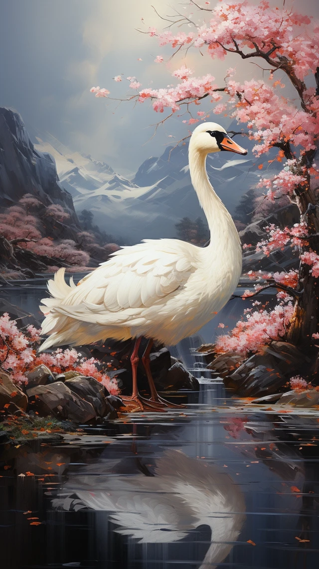 MidJourney Evolution: Chinese Landscape Art Comparison - v5.2 - Image 3