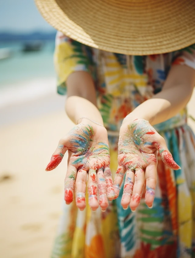 MidJourney Evolution: World Map Hand Art Photography - v5.2 - Image 2