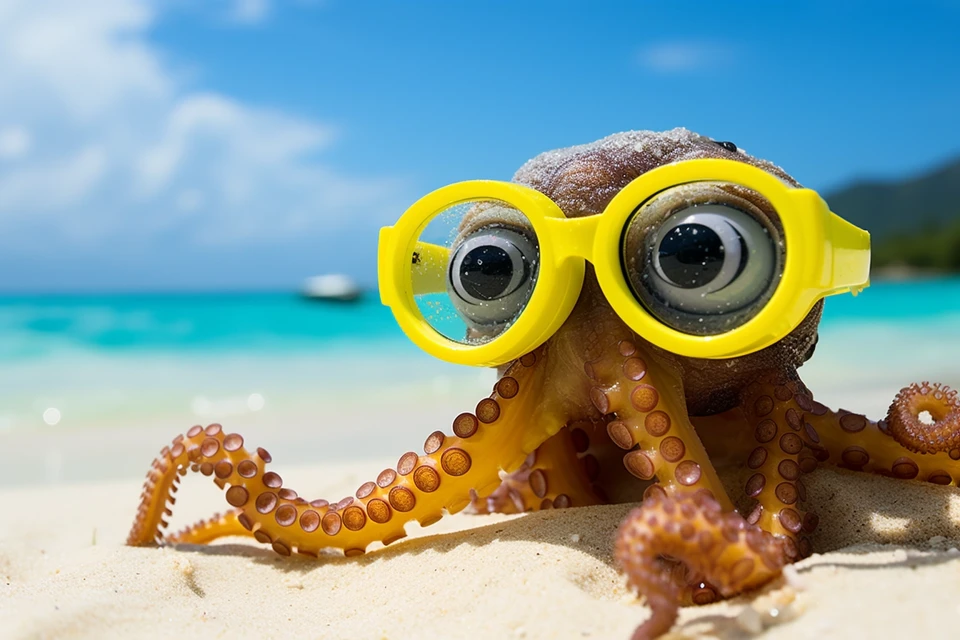Midjourney Octopus: Commercial Image Quality (v5.2-v7.0) - v5.2 - Image 2