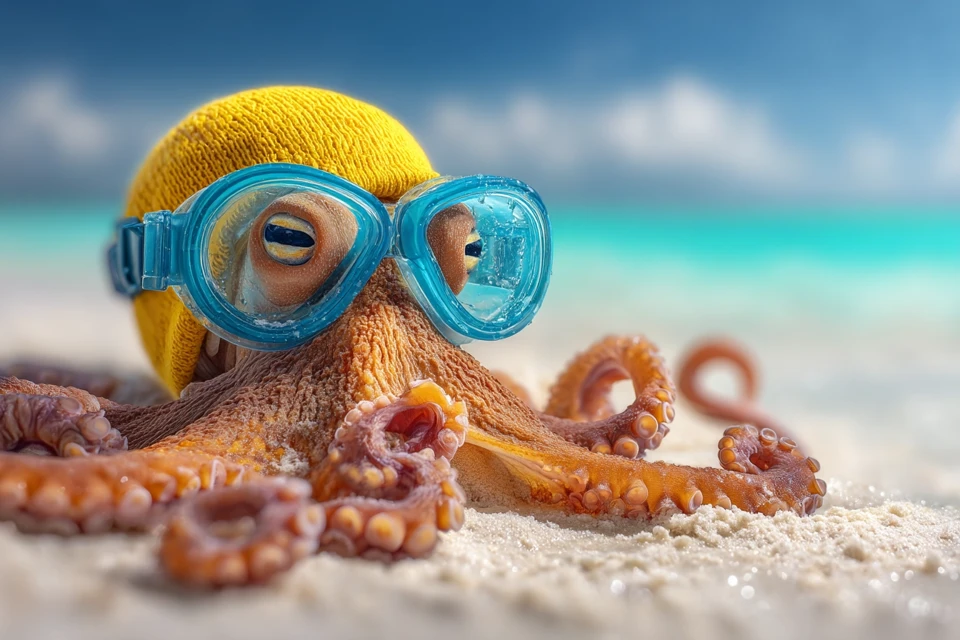 Midjourney Octopus: Commercial Image Quality (v5.2-v7.0) - v7.0 - Image 4