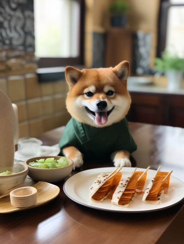 Midjourney’s Shiba Inu Chef: V5.2 vs V6.1 vs V7.0 Comparison - v5.2 - Image 4