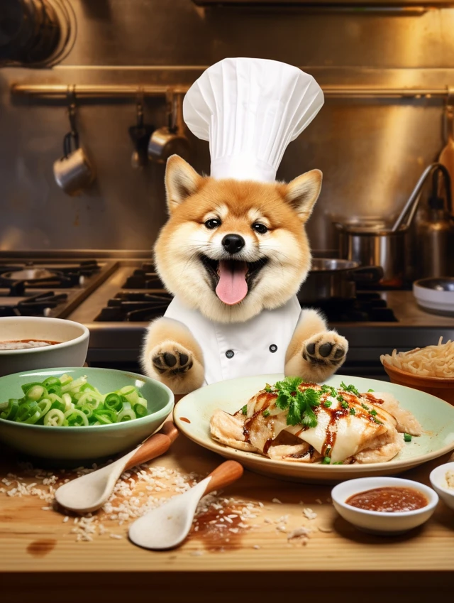 Midjourney’s Shiba Inu Chef: V5.2 vs V6.1 vs V7.0 Comparison - v5.2 - Image 2