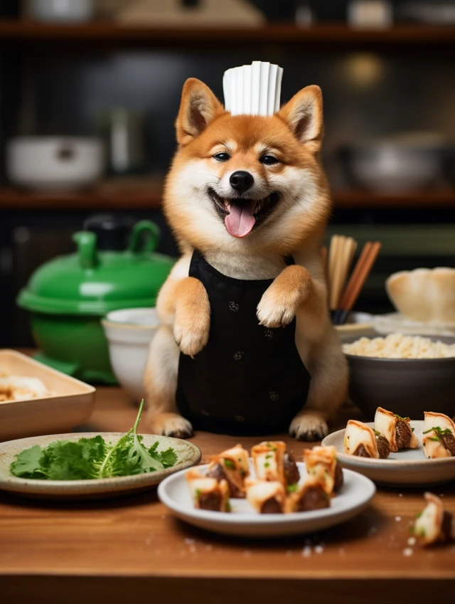 Midjourney’s Shiba Inu Chef: V5.2 vs V6.1 vs V7.0 Comparison - v5.2 - Image 3