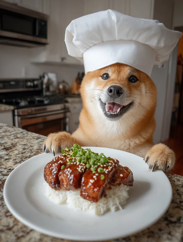Midjourney’s Shiba Inu Chef: V5.2 vs V6.1 vs V7.0 Comparison - v7.0 - Image 1