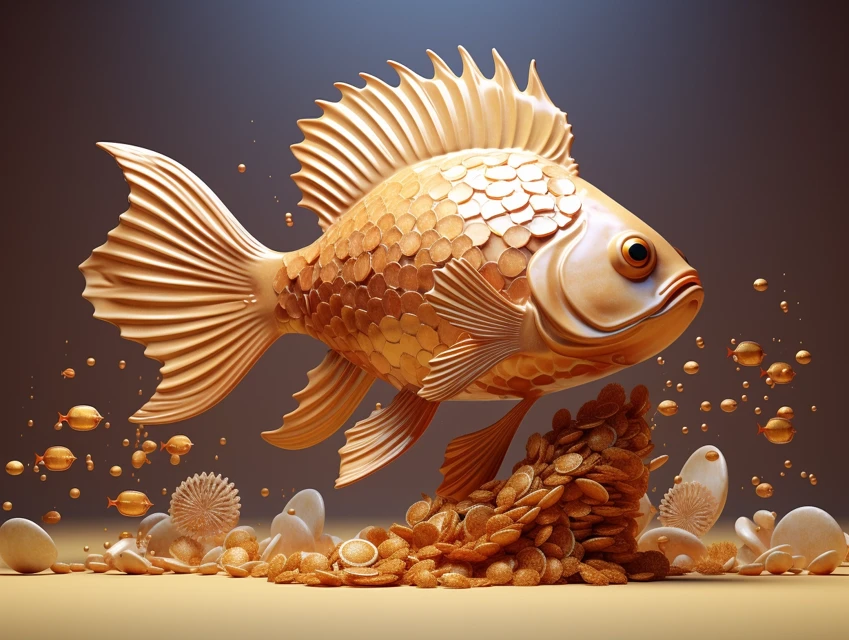 Cereal Fish Art: MidJourney’s Evolving Rendering Power - v5.2 - Image 3