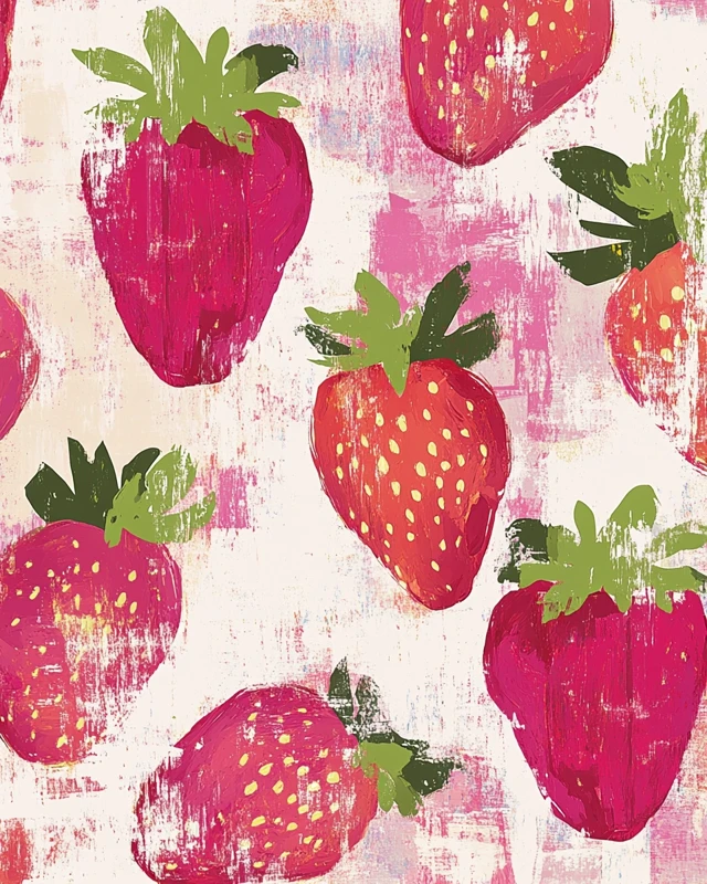 Midjourney: Mid-Century Modern Strawberry Art Styles Guide - v6.1 - Image 2