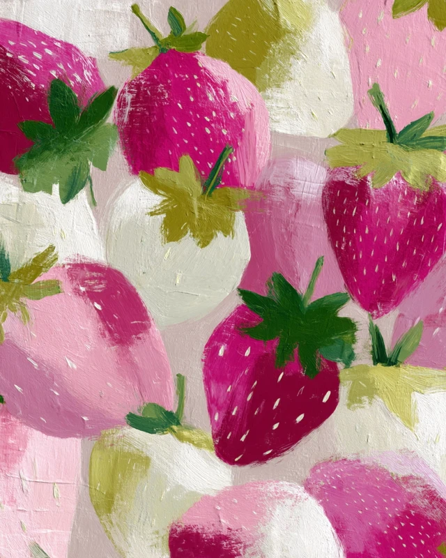 Midjourney: Mid-Century Modern Strawberry Art Styles Guide - v7.0 - Image 2