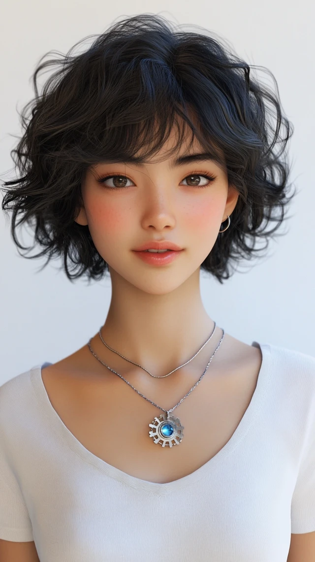 MJ Photorealistic 3D Asian Girl: v5.2-v7.0 Render Test - v6.1 - Image 2