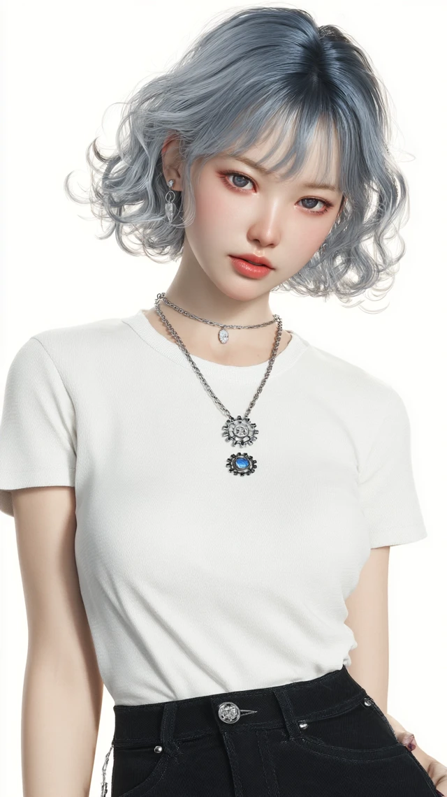 MJ Photorealistic 3D Asian Girl: v5.2-v7.0 Render Test - v7.0 - Image 2