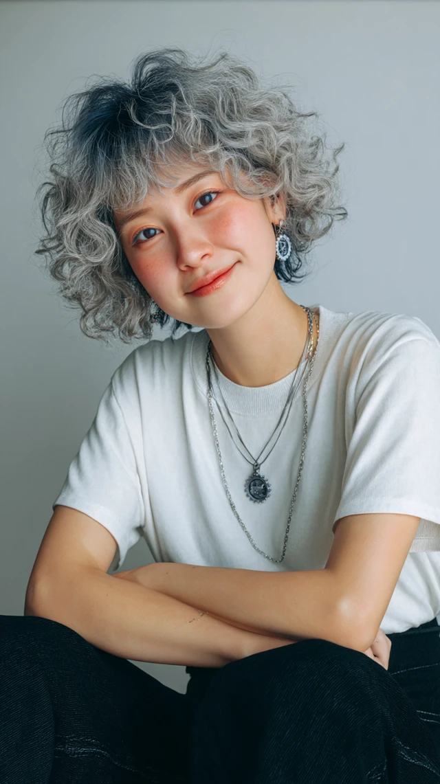 MJ Photorealistic 3D Asian Girl: v5.2-v7.0 Render Test - v7.0 - Image 3