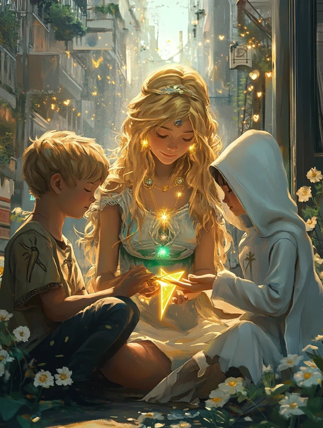 Midjourney v5-v7: Magical Children Illustration Evolution - v6.1 - Image 3