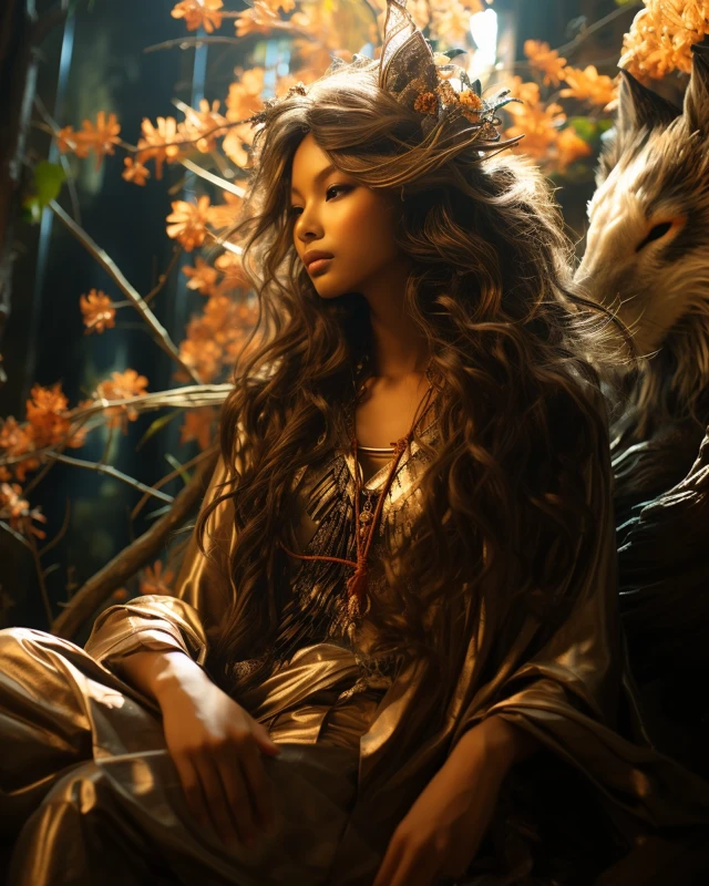 Magical Kitsune Evolution: MidJourney’s Fox Spirit Mastery - v5.2 - Image 2