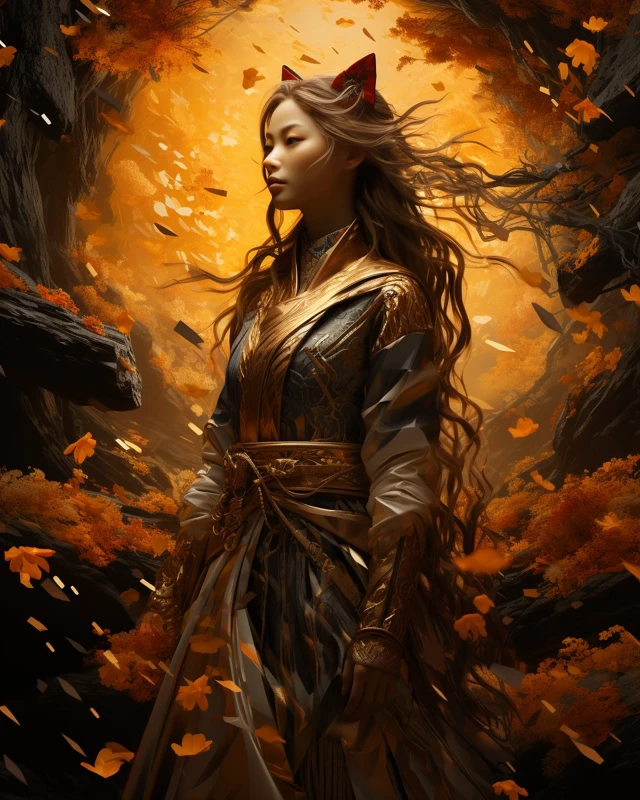 Magical Kitsune Evolution: MidJourney’s Fox Spirit Mastery - v5.2 - Image 3