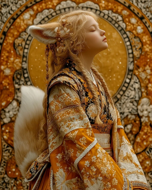 Magical Kitsune Evolution: MidJourney’s Fox Spirit Mastery - v7.0 - Image 3