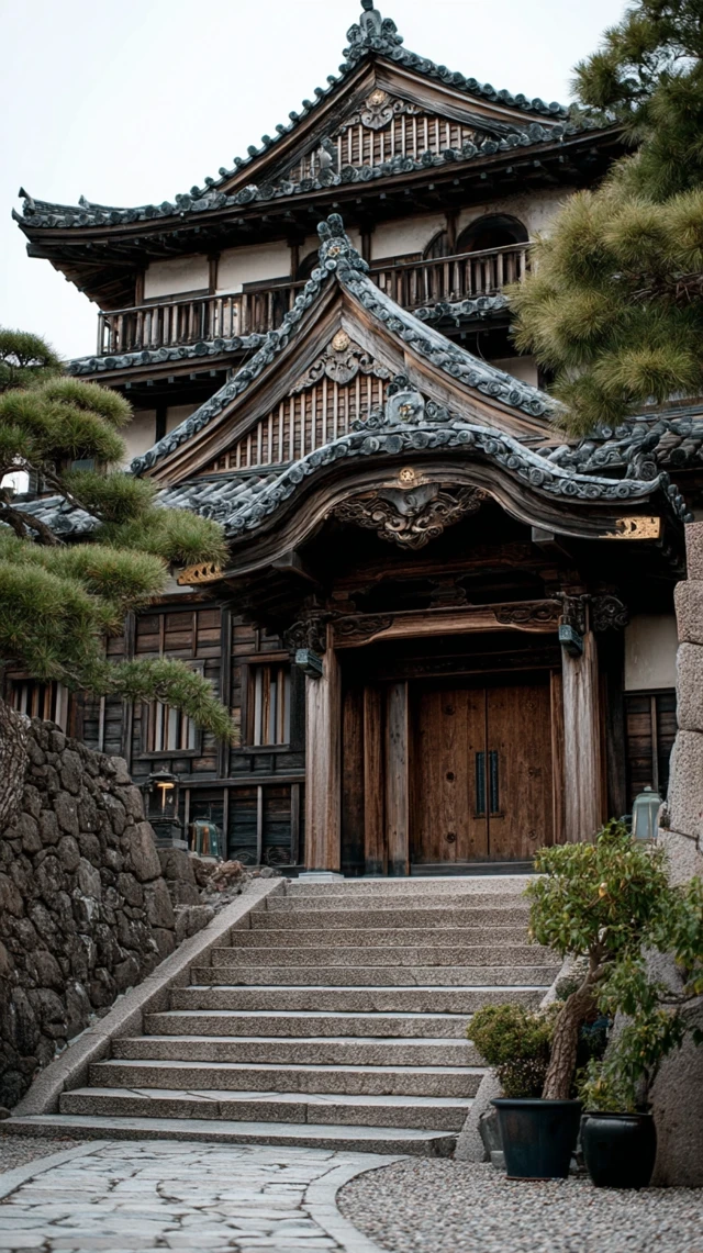 Japanese Castle Movie Poster AI: Midjourney Showdown - v7.0 - Image 4