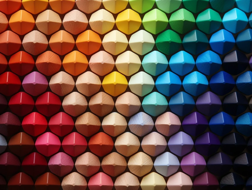 Realistic Colored Pencil Flat Lay Art: MJ v5.2-v7.0 Test - v5.2 - Image 3
