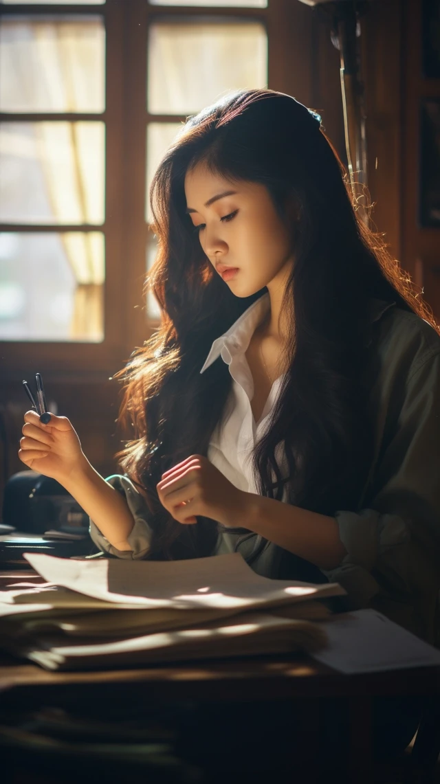 Midjourney Cinematic Korean Woman Portraits: A Version Guide - v5.2 - Image 2