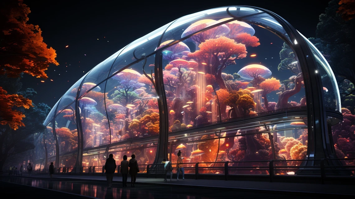 Underwater Subway Fantasy: MidJourney v5.2 vs v6.1 vs v7.0 - v5.2 - Image 2